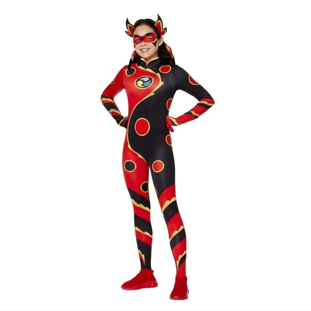 NWT InSpirit Designs Miraculous Ladybug Dragon Bug Halloween Fantasy Costume
